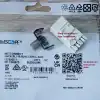 Ổ cắm mạng cat6 Commscope 1375055-1 chính hãng có logo in trên sản phẩm, bao bì có mã QR để kiểm tra thông tin sản phẩm