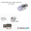 Đầu mạng / đầu bấm RJ45 Cat6 3 mảnh Commscope 6-2111989-3