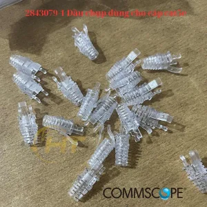 Đầu chụp nhựa Commscope cho cáp có đường kính tối đa 6.2mm 2843079-1