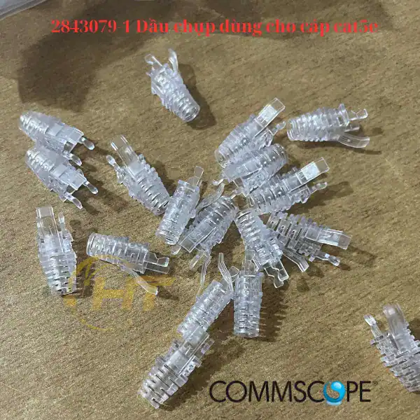 Đầu chụp nhựa Commscope cho cáp có đường kính tối đa 6.2mm 2843079-1