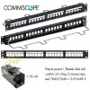 Patch panel / Thanh đấu nối cat6A 24 cổng Commscope mã 760237046 +2153449-2