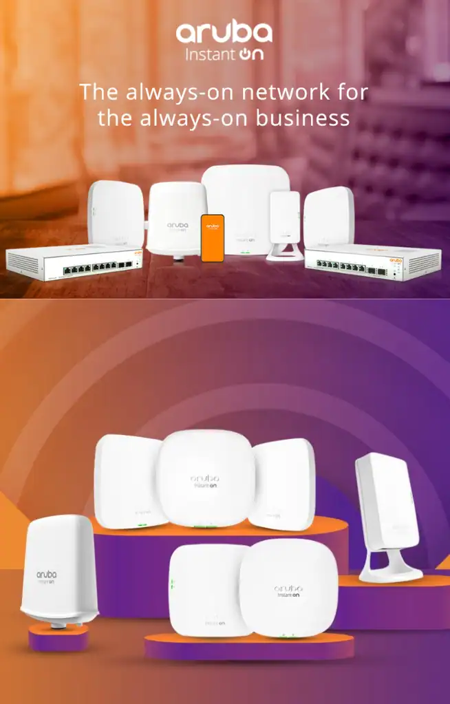 Các thiết bị Aruba Instant On