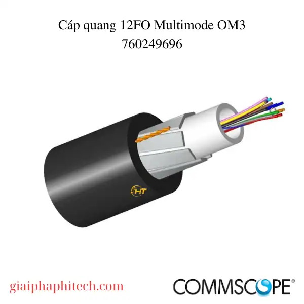 Cáp quang 12FO Multimode OM3 mã 760249696