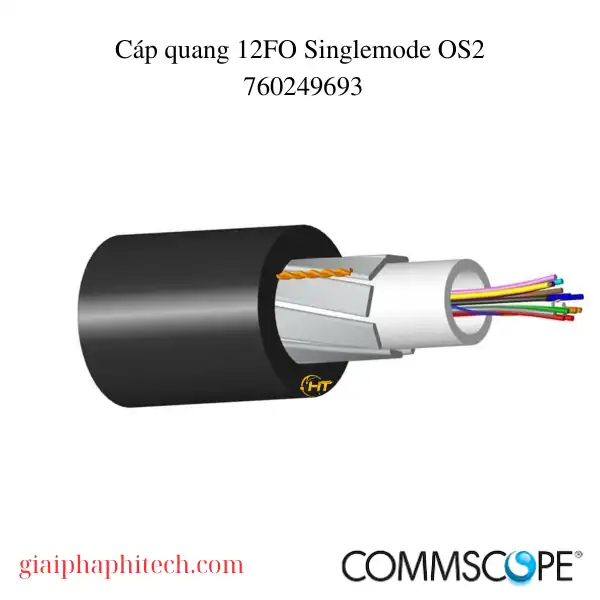 Cáp quang 12FO Singlemode OS2 mã 760249693
