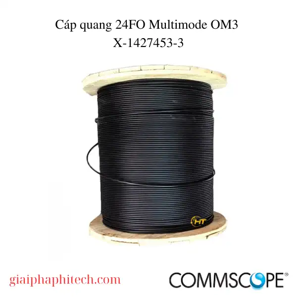 Cáp quang 24FO Multimode OM3 mã X-1427453-3