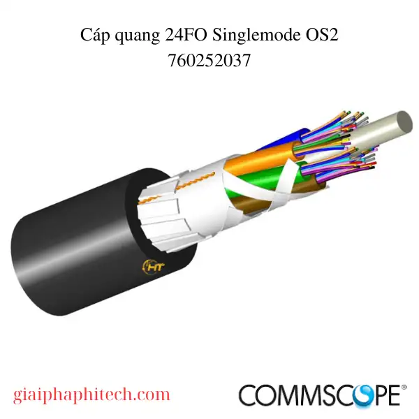 Cáp quang 24FO Singlemode OS2 mã 760252037