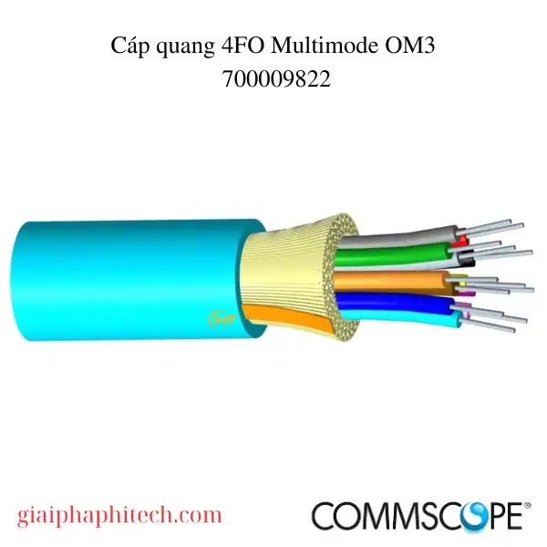 Cáp quang 4FO Multimode OM3 mã 700009822