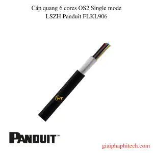 Cáp quang 6 cores OS2 Single mode LSZH Panduit FLKL906