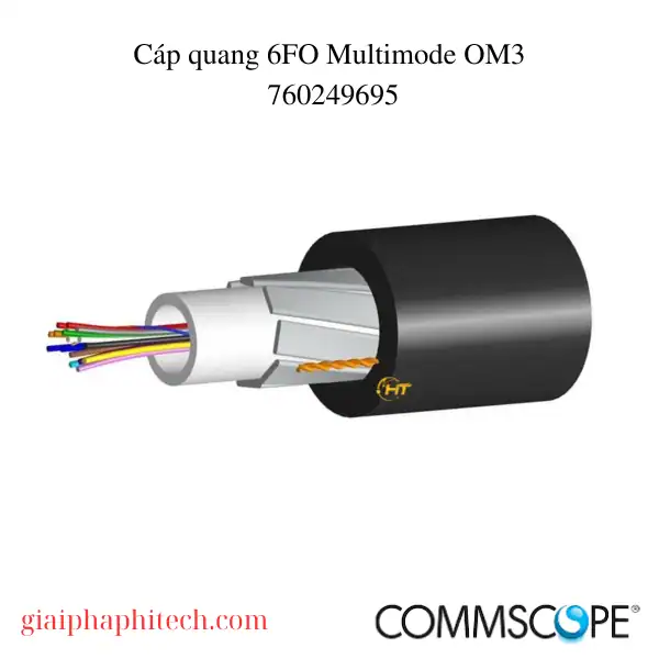 Cáp quang 6FO Multimode OM3 mã 760249695