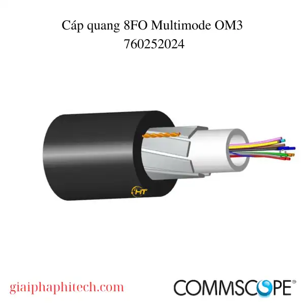 Cáp quang 8FO Multimode OM3 mã 760252024