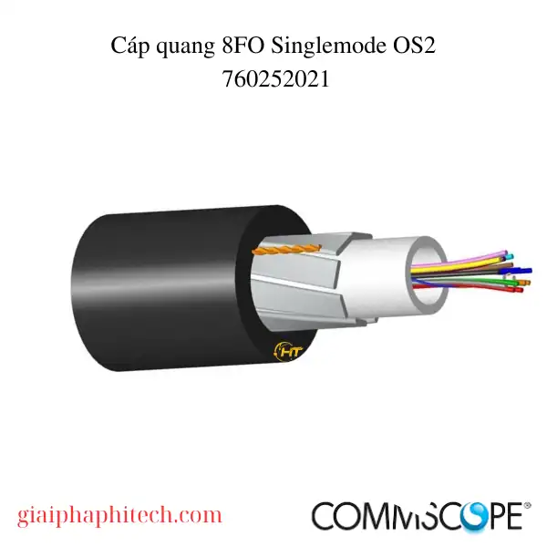 Cáp quang 8FO Singlemode OS2 mã 760252021