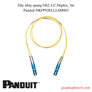 Dây nhảy quang OS2, LC Duplex, 3m Panduit NKFP92ELLLSM003
