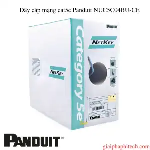 Dây cáp mạng cat5e Panduit mã NUC5C04BU-CE, 305m/thùng
