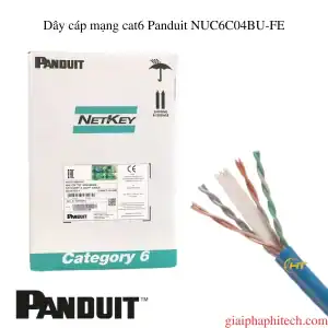 Dây cáp mạng cat6 Panduit NUC6C04BU-FE
