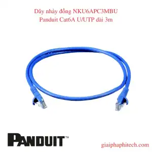 Dây nhảy đồng NKU6APC3MBU Panduit Cat6A U/UTP dài 3m