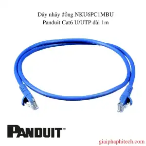 Dây nhảy đồng NKU6PC1MBU Panduit Cat6 U/UTP dài 1m
