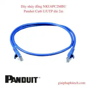 Dây nhảy đồng NKU6PC2MBU Panduit Cat6 U/UTP dài 2m