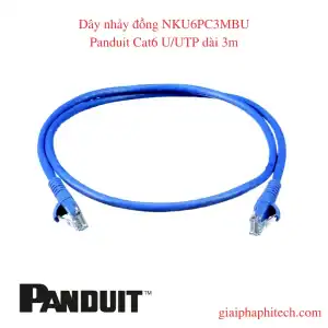 Dây nhảy đồng NKU6PC3MBU Panduit Cat6 U/UTP dài 3m