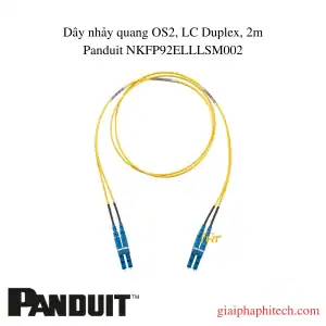 Dây nhảy quang OS2, LC Duplex, 2m Panduit NKFP92ELLLSM002