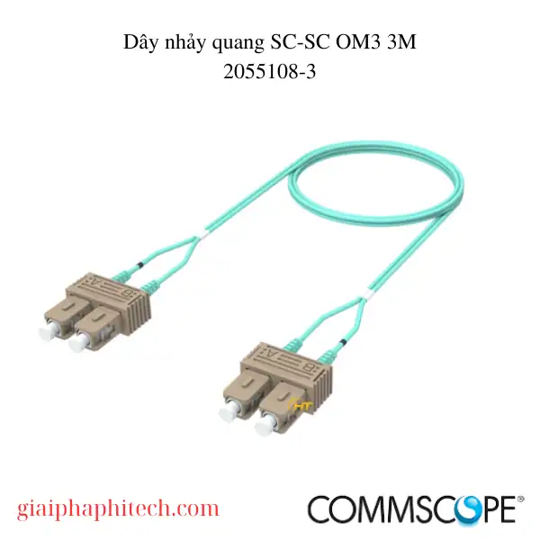 Dây nhảy quang SC-SC OM3 3M mã 2055108-3