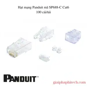 Đầu bấm Cat6 Panduit 100 cái/túi