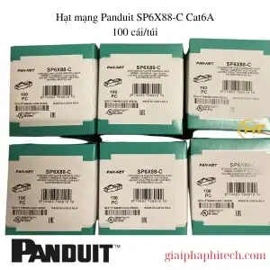 Hạt mạng Panduit mã SP6X88-C Cat6A 100 cái/túi