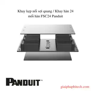 Khay kẹp nối sợi quang / Khay hàn 24 mối hàn FSC24 Panduit