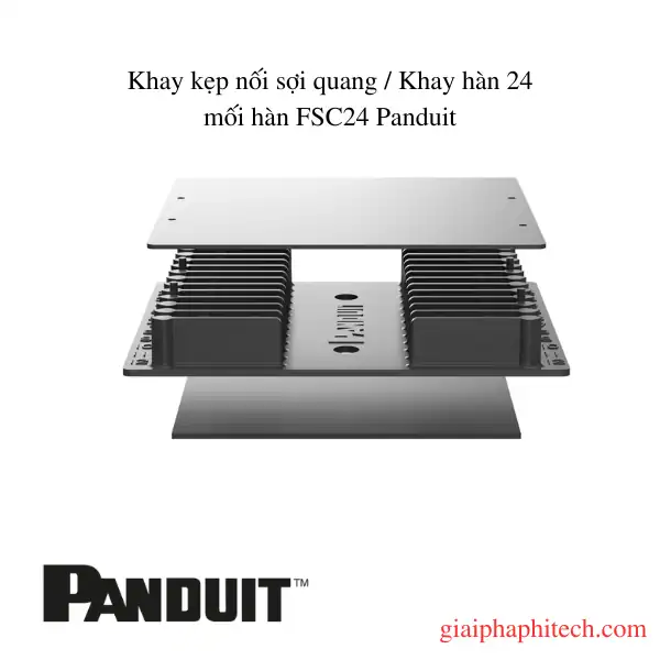 Khay kẹp nối sợi quang / Khay hàn 24 mối hàn FSC24 Panduit