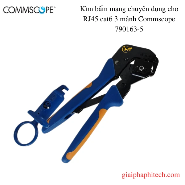Kìm bấm mạng chuyên dụng cho RJ45 cat6 3 mảnh Commscope 790163-5