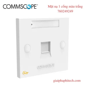 Mặt nạ mạng hình vuông 1 cổng, màu trắng 760249249