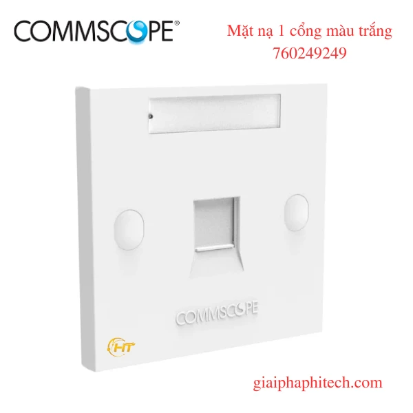 Mặt nạ mạng hình vuông 1 cổng, màu trắng 760249249