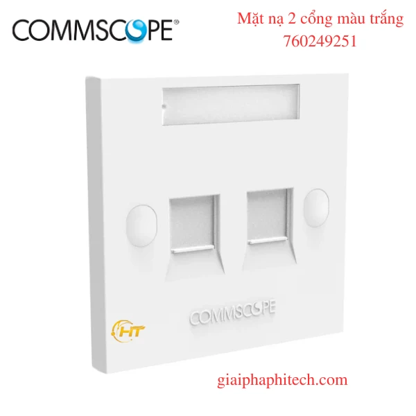 Mặt nạ mạng hình vuông 2 cổng, màu trắng 760249251