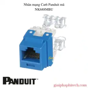 ổ cắm mạng Cat6 Panduit mã NK688MBU