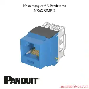 Ổ cắm cat6A Panduit mã NK6X88MBU