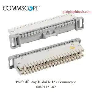 Phiến đấu dây 10 đôi KH23 Commscope 60891121-02