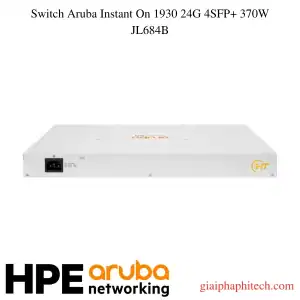 Switch Instant On 1930 24G 4SFP+ 370W - JL684B