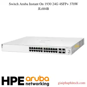 Switch Aruba Instant On 1930 24G 4SFP+ 370W - JL684B