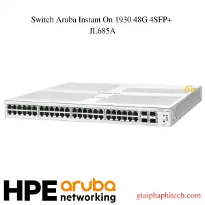 Switch Aruba Instant On 1930 48G 4SFP+ - JL685A