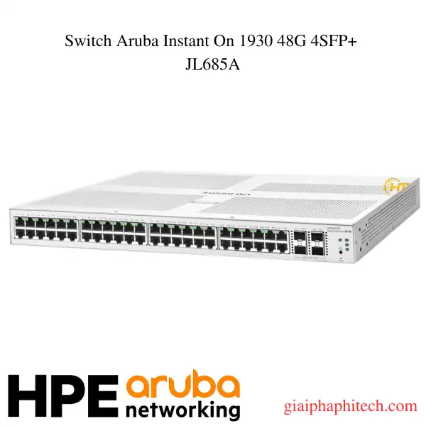 Switch Aruba Instant On 1930 48G 4SFP+ - JL685A