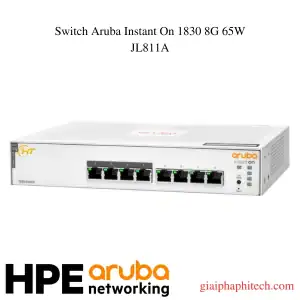 Switch Aruba Instant On 1830 8G 65W - JL811A