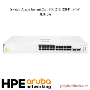 Switch Aruba Instant On 1830 24G 2SFP 195W - JL813A