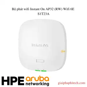 Bộ phát wifi Instant On AP32 (RW) Wifi 6E S1T23A