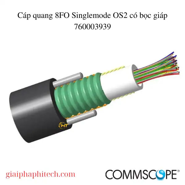 Cáp quang 8FO Singlemode OS2 có bọc giáp mã 760003939