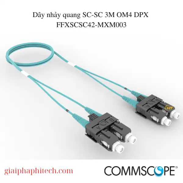 Dây nhảy quang SC-SC 3M OM4 DPX mã FFXSCSC42-MXM003