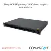 Khung ODF 1U mã 1206343-4, gắn được 24 SC duplex adapters