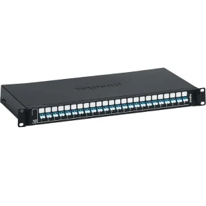 ODF 19" 24 LC duplex singlemode 48 fibres 032165 Legrand