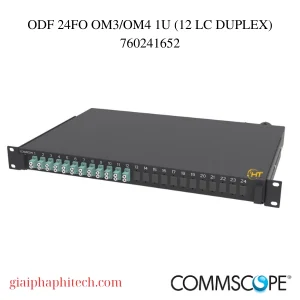 ODF 24FO OM3/OM4 1U (12 LC DUPLEX) mã 760241652