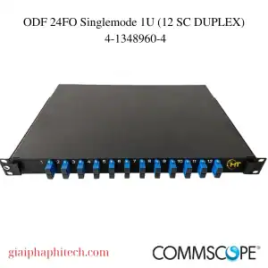 ODF 24FO Singlemode 1U (12 SC DUPLEX) mã 4-1348960-4