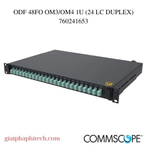 ODF 48FO OM3/OM4 1U (24 LC DUPLEX) mã 760241653 Commscope