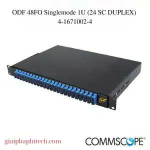 ODF 48FO Singlemode 1U (24 SC DUPLEX) mã 4-1671002-4